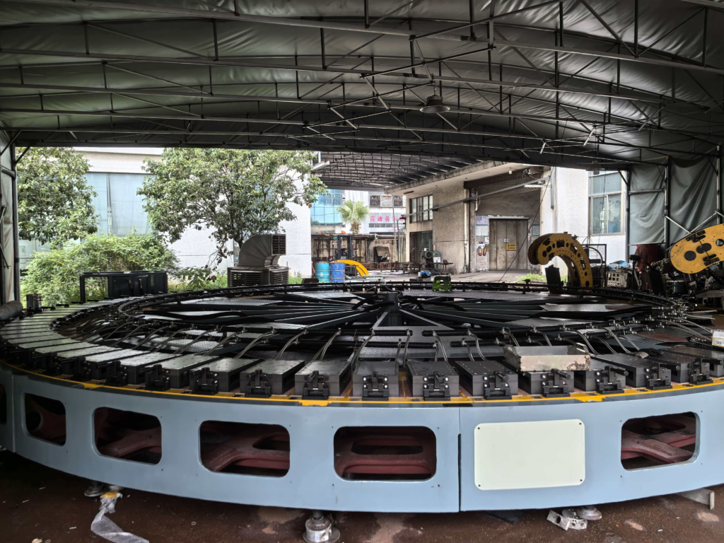 rail pad factory automation transformation