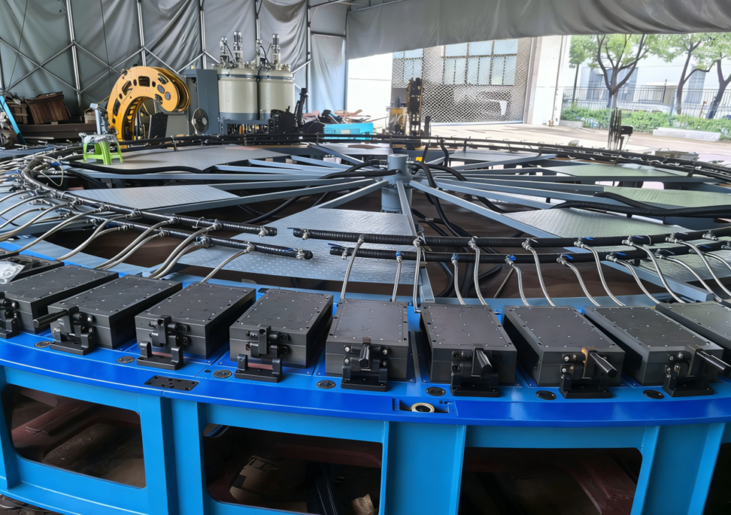 small medium rail pad factory semi automation upgrade