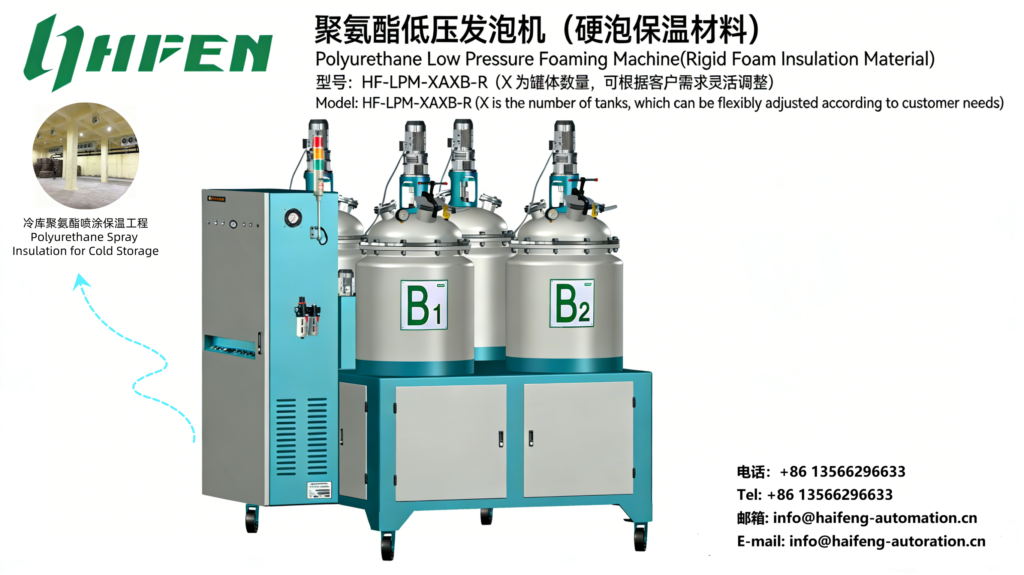 Polyurethane Low-Pressure Machine For Cold Storage Rigid Foam