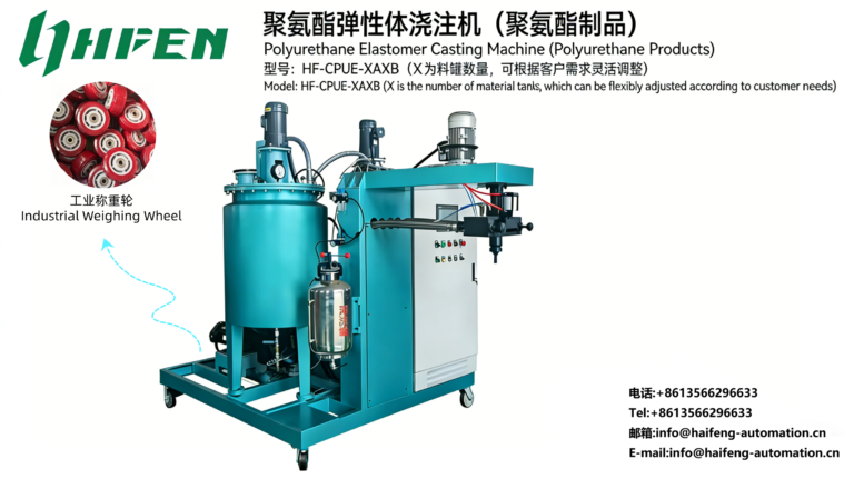 Polyurethane Elastomer Casting Machine (Industrial Weighing Wheel)