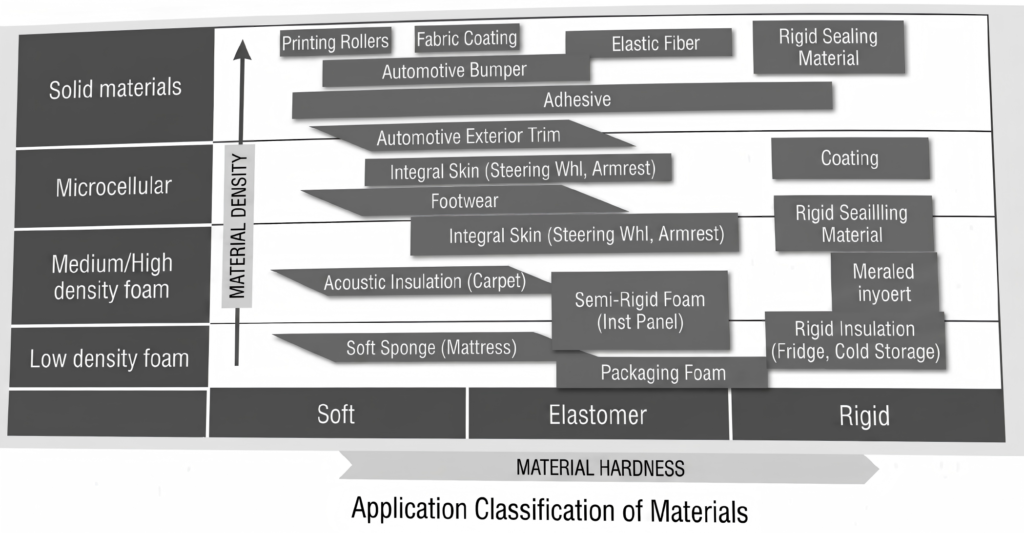 Application Classification of Materials(Polyurethane)