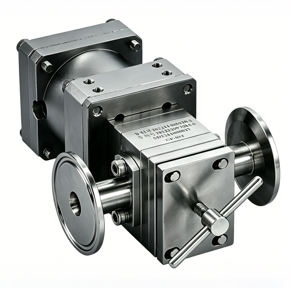 Stainless steel gear pump and constant temperature system