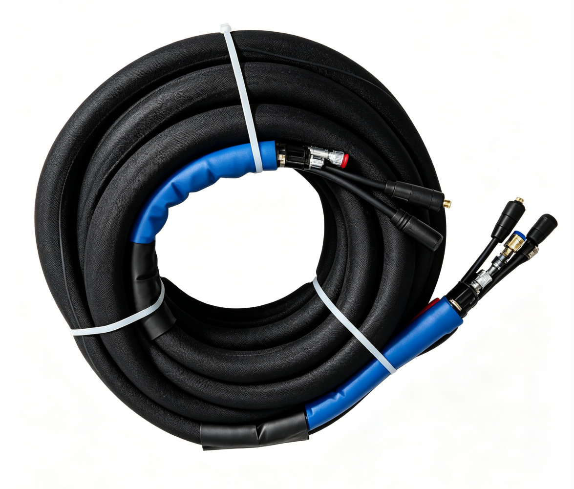 High pressure constant temperature insulated hose structure