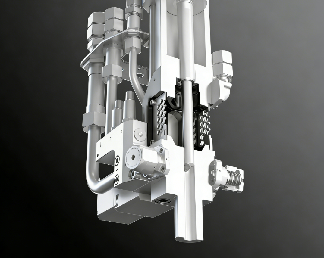 High shear PU mix head