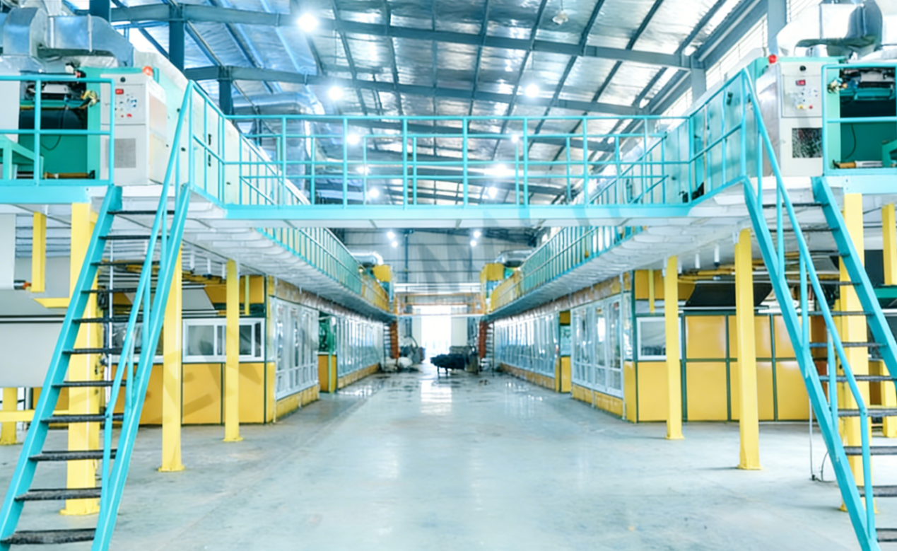 Wet process leather manufacturing