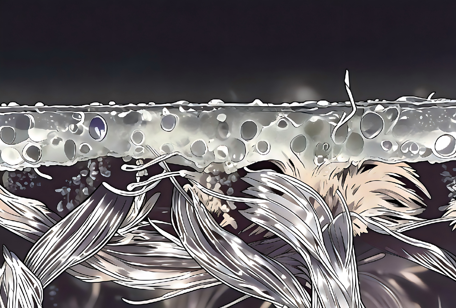Physical foaming process for solvent-free PU