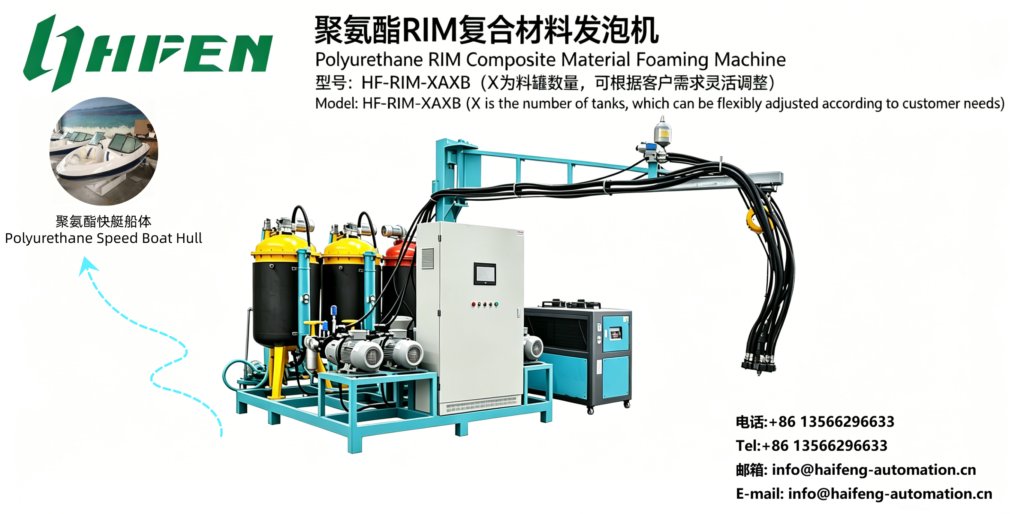 Polyurethane RIM Composite Machine For Surf Boat Hull