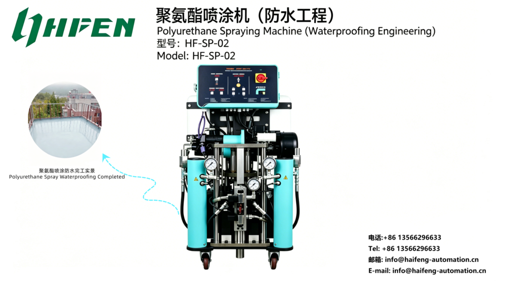 Polyurethane Spraying Machine（Waterproofing Engineering)