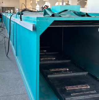 Cold Bonding Sandal PU Production Line Solution & Guide 9 Curing tunnel