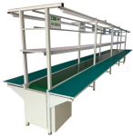 Adhesive coating table