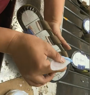 Adhesive application 1