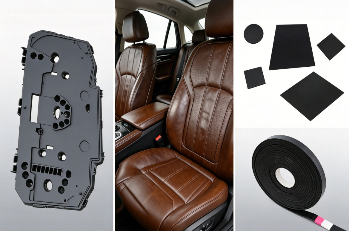 Automotive interior PU parts
