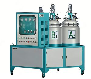 Low-pressure foaming machine