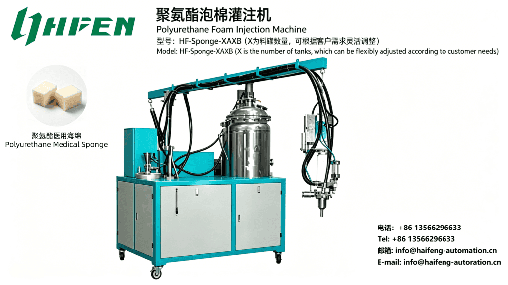 Medical Sponge PU Foam Pouring Machine